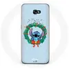 Maniacase Coque pour Samsung Galaxy A5 2016 Stitch neige joyeux Noël bleu