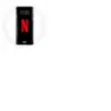 Coque pour Samsung Galaxy S8 Netflix Logo rouge fond noir