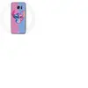 Coque pour Samsung Galaxy S7 Edge Stitch et angel bleu rose