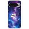 Maniacase Coque Google Pixel 9 Pro XL nike logo blanc espace coloré