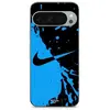 Maniacase Coque Google Pixel 9 Pro XL nike logo Couleur noir et bleu