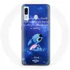 MANIACASE Coque pour Samsung Galaxy A20 Stitch Ohana Citation