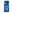 Coque pour samsung galaxy A30 Stitch neige Noël bleu