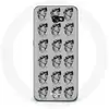 Maniacase Coque pour Samsung Galaxy A5 Statue fond gris