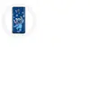 Coque pour samsung galaxy J3 Stitch neige Noël bleu
