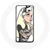 Coque pour Samsung Galaxy j5 Alice Princesse tatouée