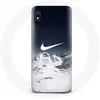 Maniacase Coque pour Samsung Galaxy A10 Nike Logo Niege Hiver