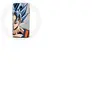 Maniacase Coque pour Samsung Galaxy S4 Anime Dragon Ball Goku Cheveux bleu