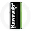 Maniacase Coque pour Samsung Galaxy A40 Kawasaki Logo