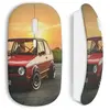 Souris sans fil golf volkswagen gti rouge vintage (Maniacase)