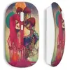 Souris sans fil girl and mushrooms (Maniacase)
