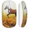 Souris Sans Fil Cheval automne feuilles (Maniacase)