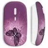 Souris Sans Fil Butterfly papillon fushia (Maniacase)
