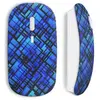 Souris Sans Fil Blue dark style (Maniacase)