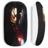 Souris sans fil iron man black red (Maniacase)