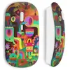 Souris Sans Fil Funny multicolor art (Maniacase)