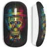 Souris sans Fil Tête de mort Multicolors (Maniacase)