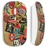 Souris sans Fil Skateboard marques (Maniacase)