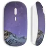 Souris sans Fil Violet sky moutain (Maniacase)