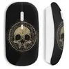 Souris sans Fil Tête de mort Black (Maniacase)