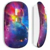 Souris Sans Fil Galaxy multicolor background (Maniacase)