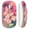 Souris sans fil pink flowers (Maniacase)