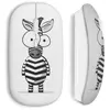 Souris sans fil zèbre (Maniacase)