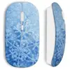 Souris sans fil Bleu Clair Neige (Maniacase)