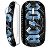 Souris sans fil logo bleu acdc blanc (Maniacase)