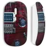 Souris sans fil Guitare pourpre cordes (Maniacase)