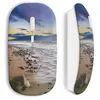 Souris sans fil Plage paysage (Maniacase)
