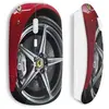 Souris Sans Fil Ferrari Roue Jante Rouge Silver (Maniacase)