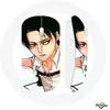 Souris Sans Fil Levi Ackerman Attack on Titan Manga (Maniacase)