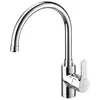 Mitigeur d'évier L20 chromé bec tube mobile ROCA A5A8409C0F