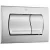 Plaque de commande ROCA ACTIVE 52-B double touche Chromé mat (A8901150...