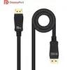 Nano Cable - Câble DisplayPort nanocable 10.15.2501 hdr 8K Ultra hd Noir 1 m