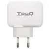 Chargeur - TooQ - TQWC-2SC02WT - Blanc - Chargeur Voiture - Chargeur Mur