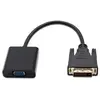 Adaptateur DVI vers VGA NANOCABLE 10.16.2008-BK Noir NANOCABLE