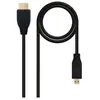 Câble Micro HDMI NANOCABLE 10.15.3502 1,8 m Noir
