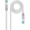 NANOCABLE Câble/Cordon réseau RJ45 Catégorie 7 S-FTP (S/FTP) Droit 10m (Gris)
