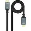 Nanocable 10.15.8001 - hdmi 2.1 iris Câble 8K, 1,0 m, noir