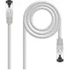 Nanocable 10.20.2015, 15 m, Cat8.1, S/FTP (S-STP), RJ-45, RJ-45, Gris