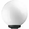 Novolux - Borne classique indura globo IP55 E27 70W 310mm Noir
