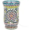 LAMPE de table à poser en Verre Design Mosaïque Lumière dAmbiance 20cm