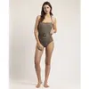 Admas Maillot De Bain Bandeau Fresh Leaves