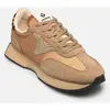 Baskets en nylon métallisé et cuir fendu femme Victoria Cosmos