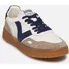 Baskets effet cuir et daim Victoria Seul Bleu 42 1257125-36