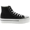 Victoria Tribu Doble Botin Lona Femme Victoria 1061101 - Noir - 36