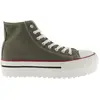 Baskets femme Victoria double toile Tribu Vert 37 1061121-65