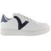 Baskets faux cuir femme Victoria Madrid Bleu 36 1258202-30